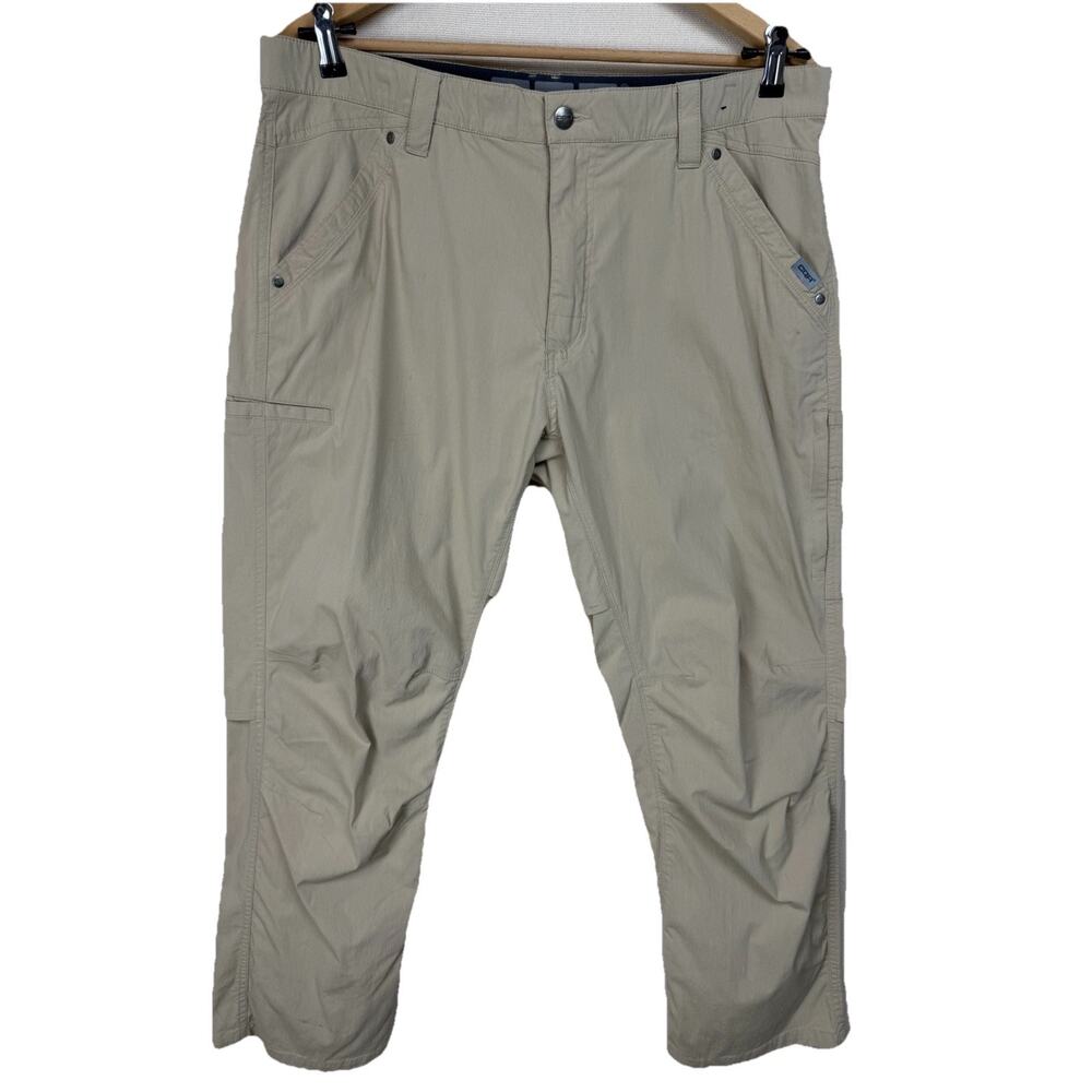 CQR Tactical Cargo Pants‎ 38X30 Beige Tech Hiking Utility Stretch Oudoor Casual